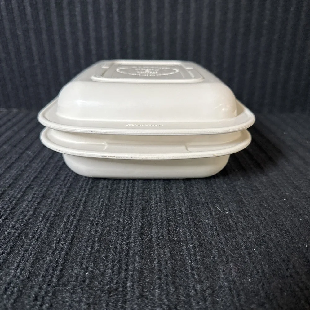 Vintage Tupperware Ultra 21 Pan & Lid Set 1765 - 1qt & 1762 - .75 qt